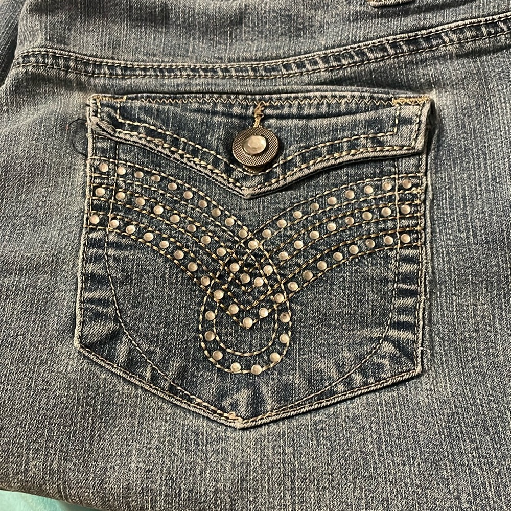 Cato Woman plus Denim Skirt no split